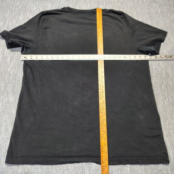 Kelsey Riblets 3RL T-Shirt Womens Gravestone Tattoos Black White - Picture 4 of 10